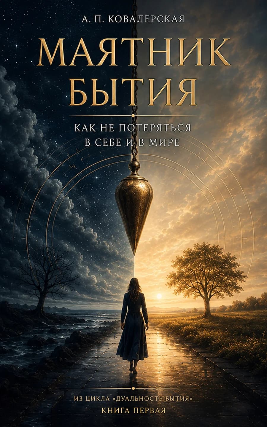 Маятник Бытия — обложка книги. А. П. Ковалерская